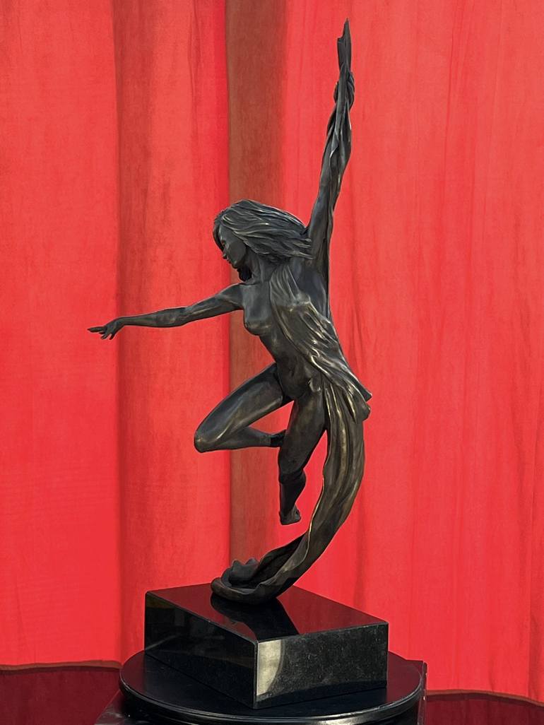Original Contemporary Performing Arts Sculpture by Willem Botha