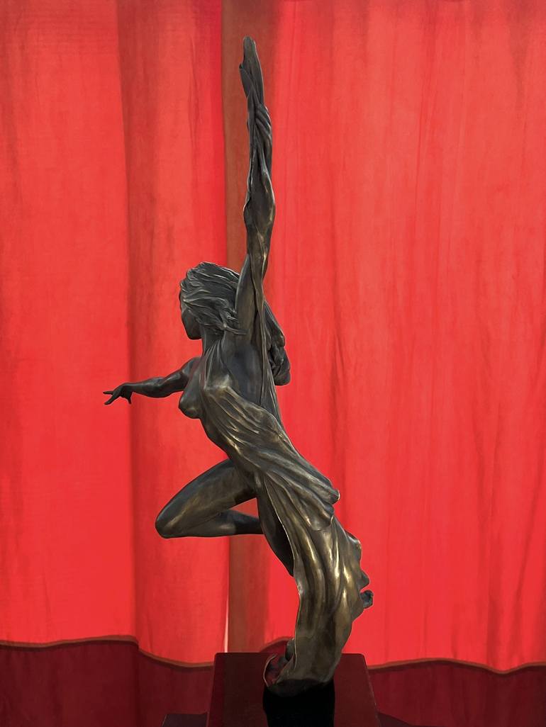 Original Contemporary Performing Arts Sculpture by Willem Botha