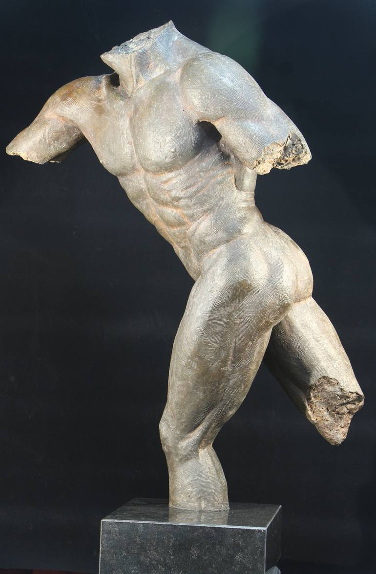 Original Figurative Classical Mythology Sculpture by Willem Botha