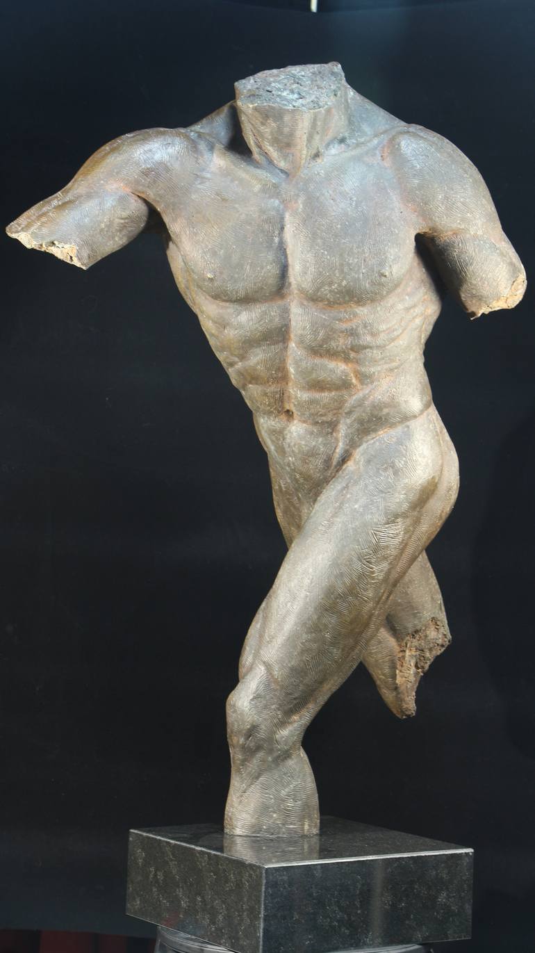 Original Figurative Classical Mythology Sculpture by Willem Botha
