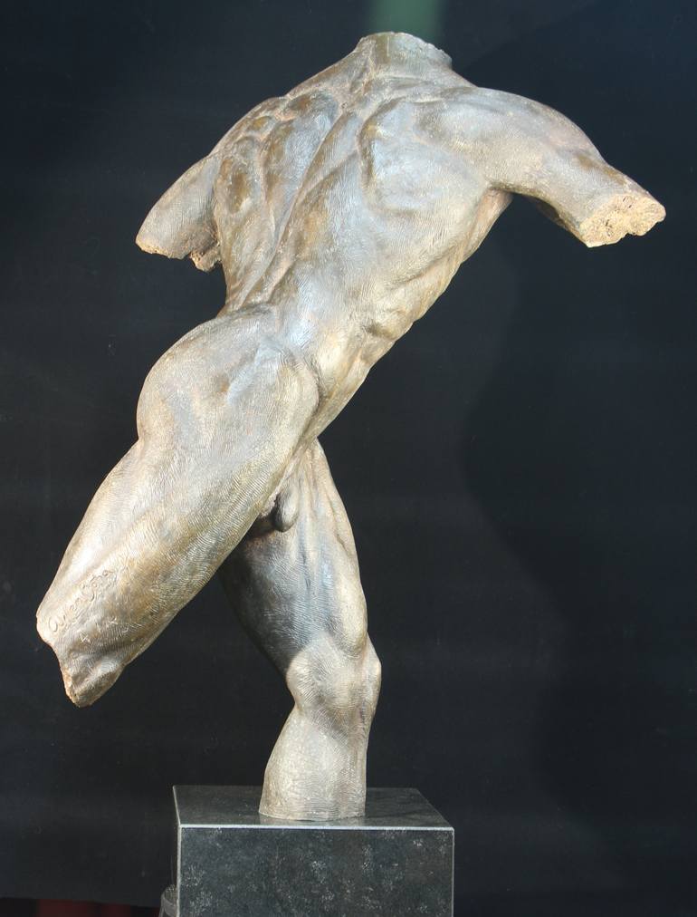 Original Figurative Classical Mythology Sculpture by Willem Botha