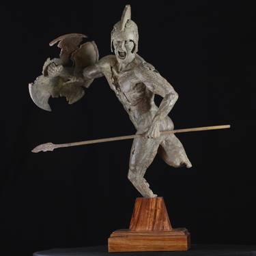 Original Figurative Classical mythology Sculpture by Willem Botha