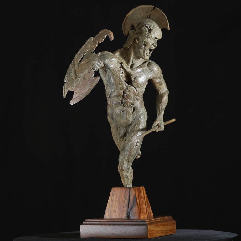 Original Classical mythology Sculpture by Willem Botha