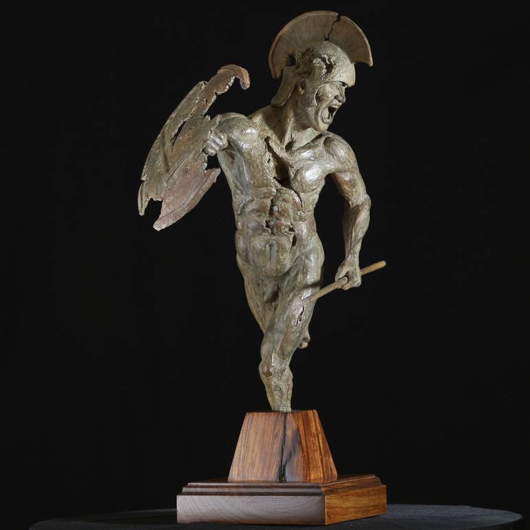 Original Figurative Classical mythology Sculpture by Willem Botha