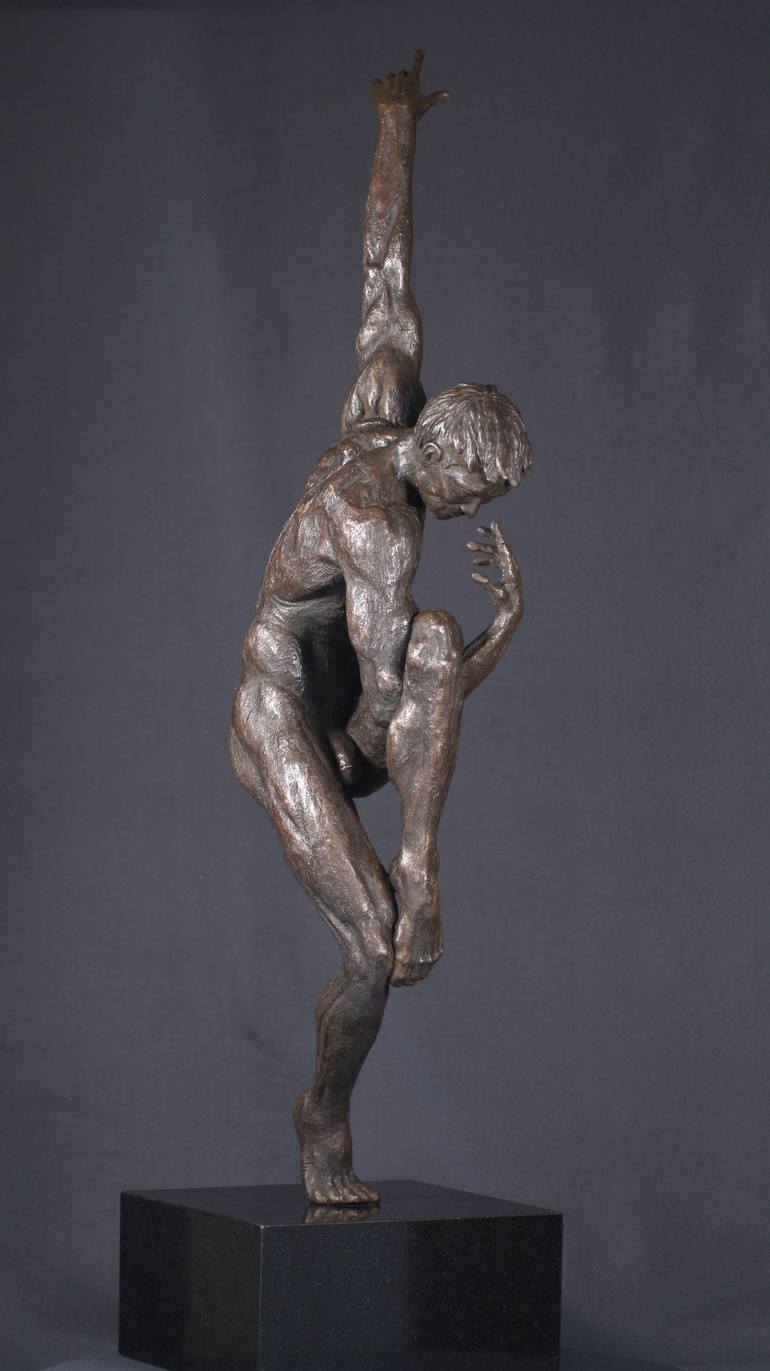 Original Figurative Nude Sculpture by Willem Botha