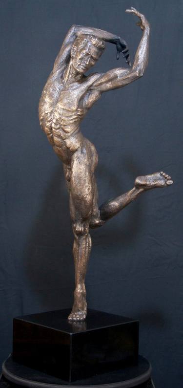 Original Figurative Nude Sculpture by Willem Botha
