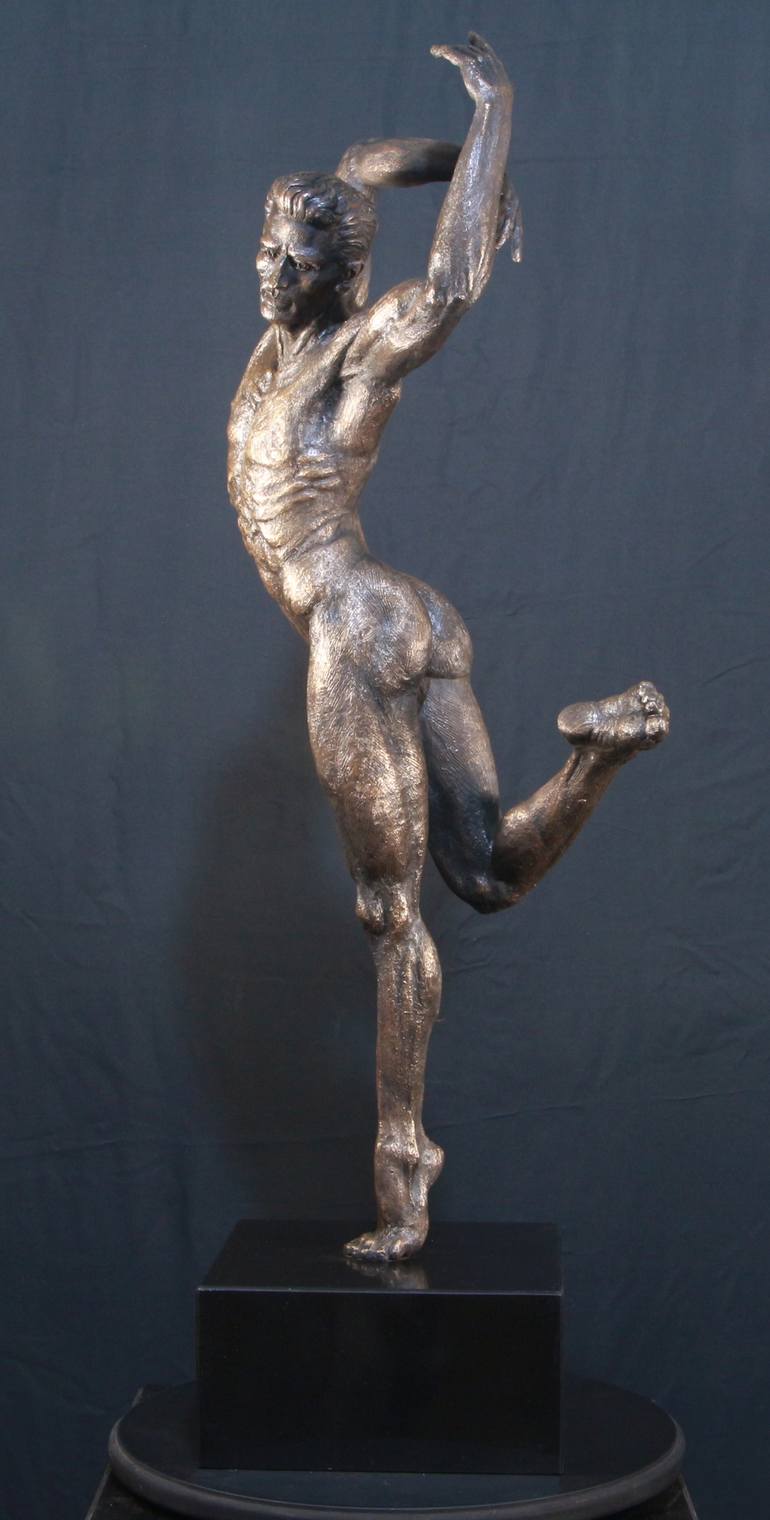 Original Figurative Nude Sculpture by Willem Botha