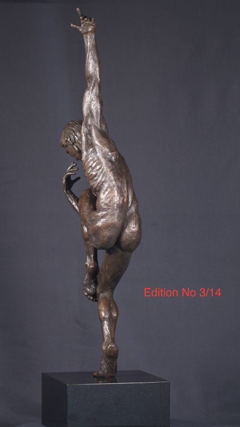 Original Figurative Nude Sculpture by Willem Botha