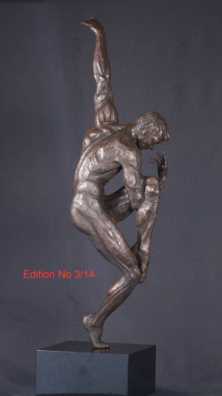 Original Figurative Nude Sculpture by Willem Botha