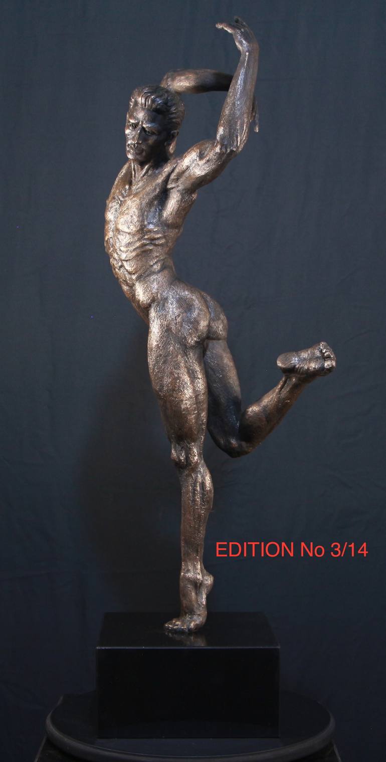 Original Figurative Nude Sculpture by Willem Botha