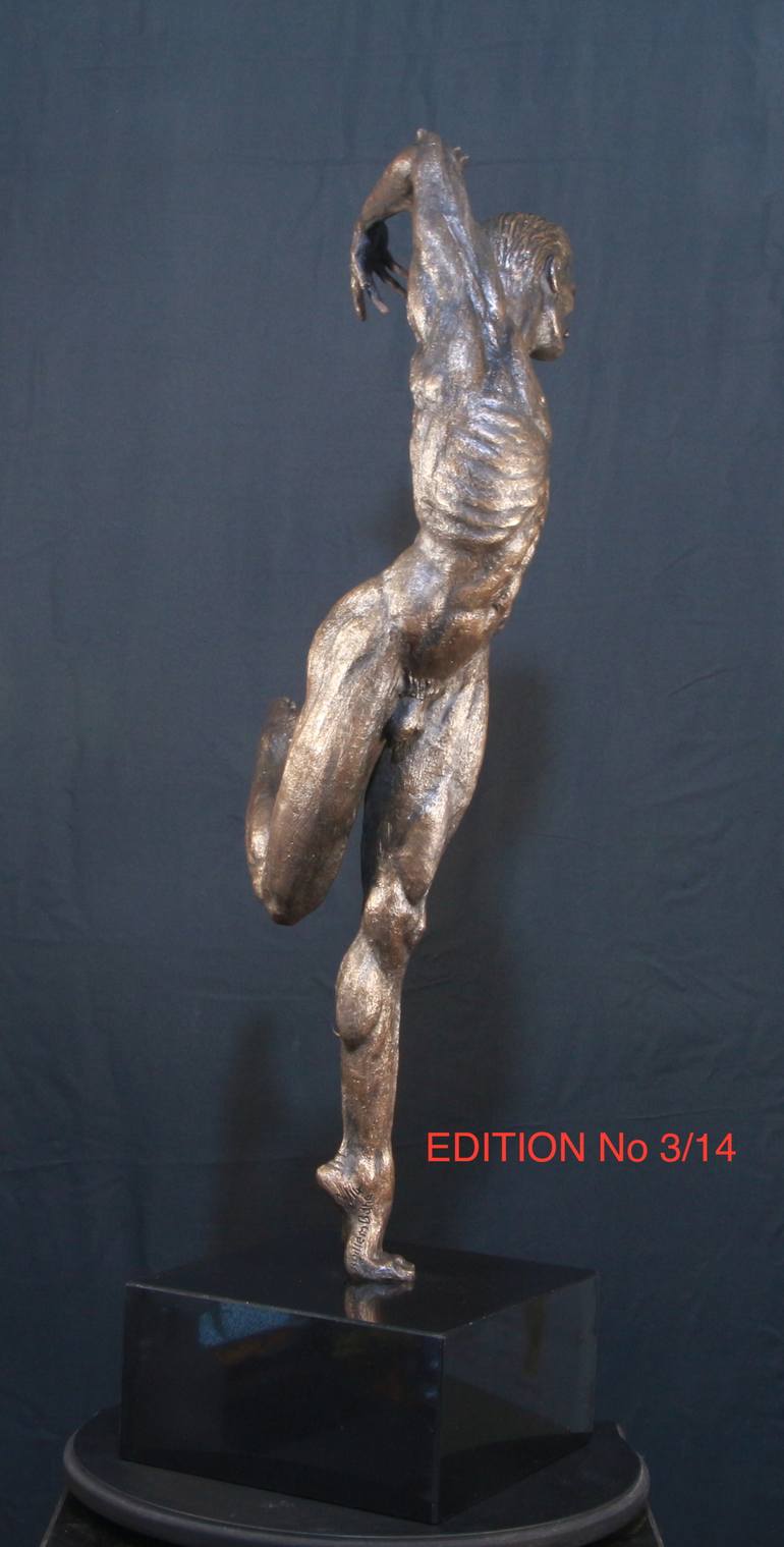 Original Figurative Nude Sculpture by Willem Botha