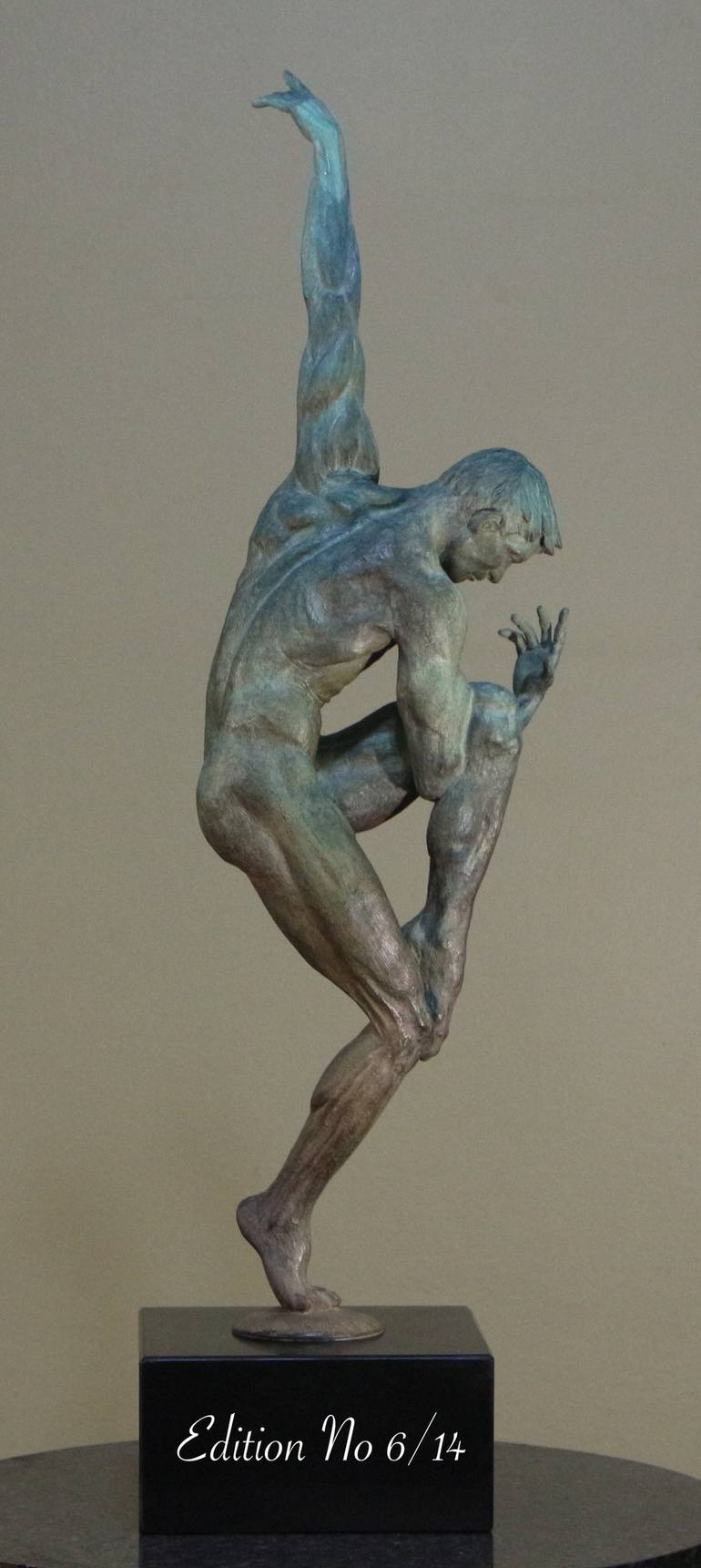 Original Figurative Nude Sculpture by Willem Botha