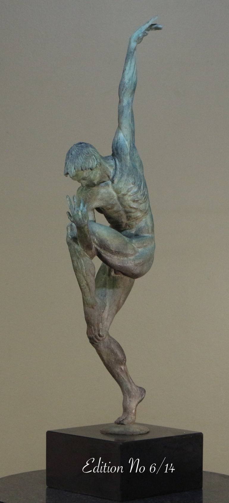 Original Figurative Nude Sculpture by Willem Botha