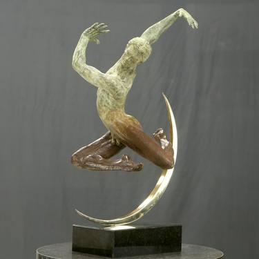 Original Fine Art Nude Sculpture by Willem Botha