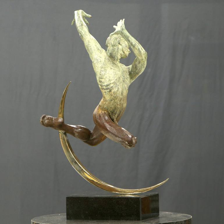 Original Fine Art Nude Sculpture by Willem Botha