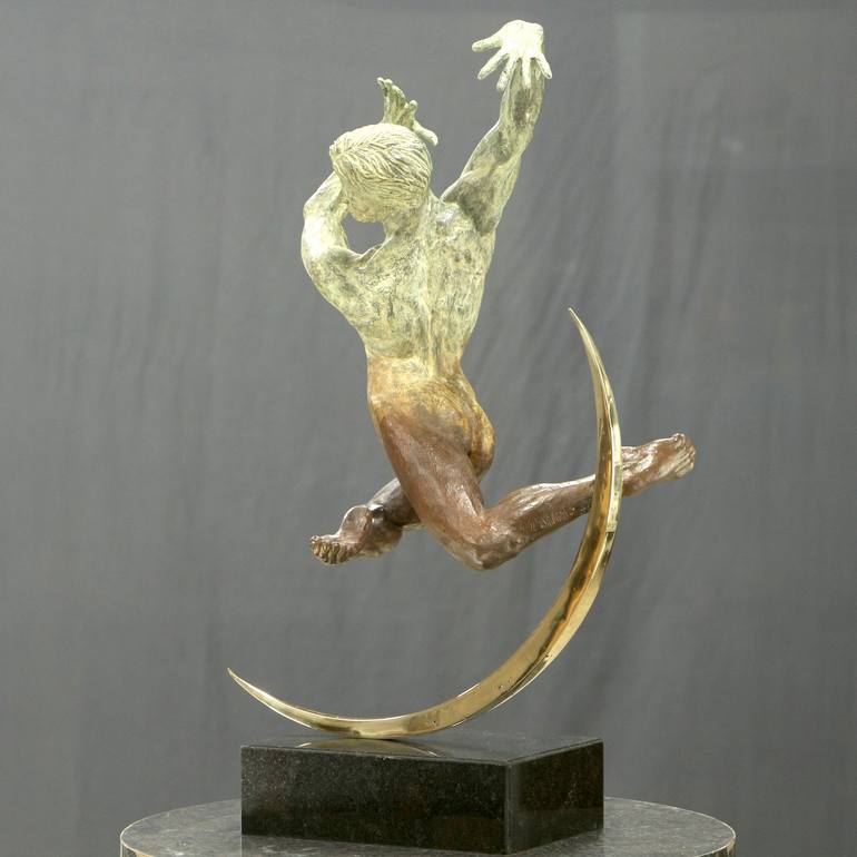 Original Fine Art Nude Sculpture by Willem Botha