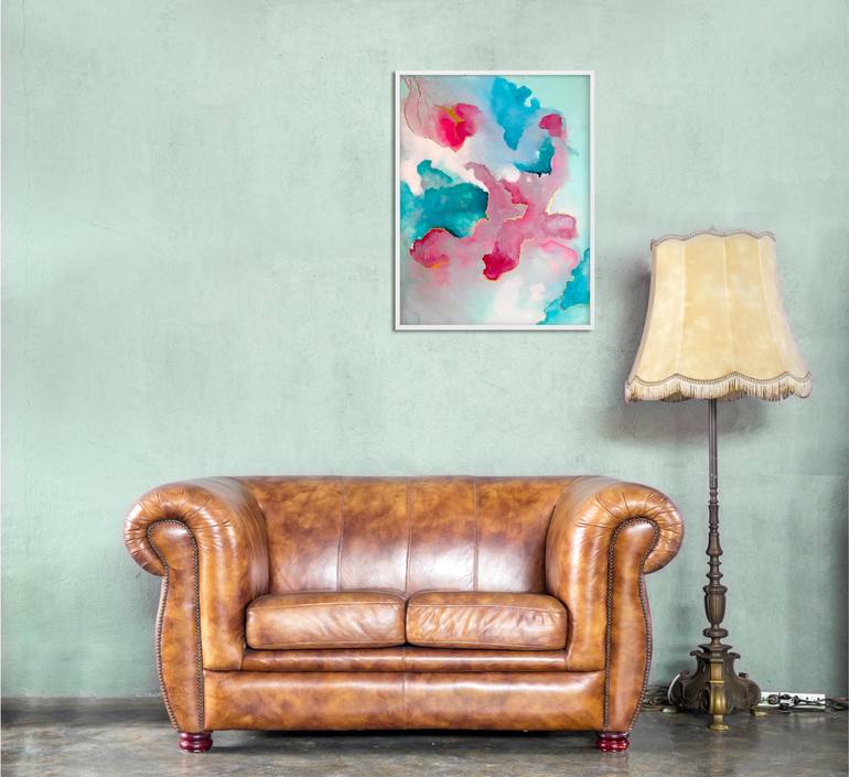 Original Abstract Painting by Mariam Haydar