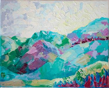 Original Impressionism Landscape Paintings by mariam haydar