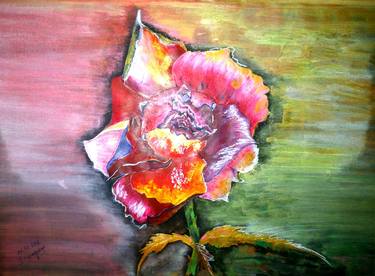 Print of Fine Art Floral Paintings by Julia Prosvetova