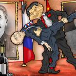 Tango in Moscow. Xi Jinping and Putin by Serhiy Kolyada