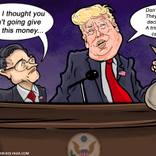 Trump and Johnson. by Serhiy Kolyada
