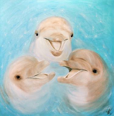 Original Animal Paintings by Ingrida Grosmane