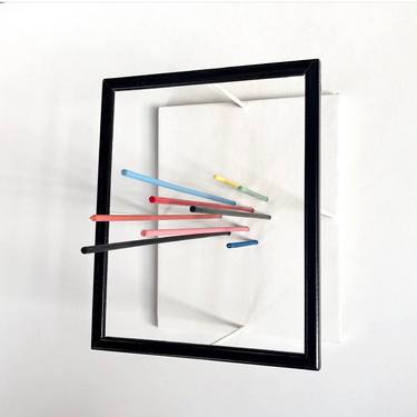 Original 3d Sculpture Abstract Painting by Mark Boge