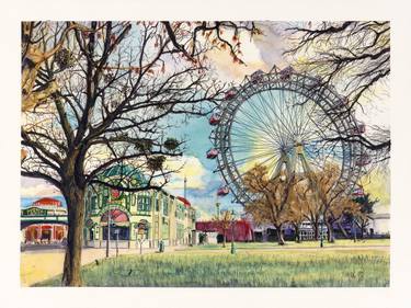 Vienna Prater and Giant Ferris Wheel thumb