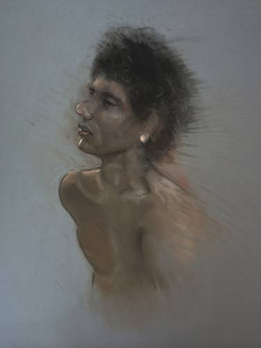 Original Nude Drawing by Andrew Breen