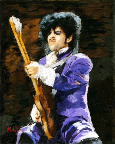Prince Purple Reign Painting thumb