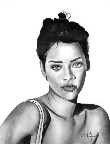 Print of Celebrity Drawings by Ronel Lafleur