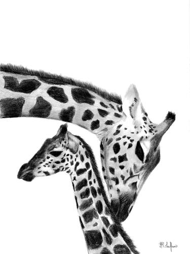 Print of Art Deco Animal Drawings by Ronel Lafleur