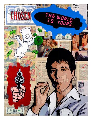 Scarface "Tony Montana", Roy Lichtenstein, Bart Casper thumb