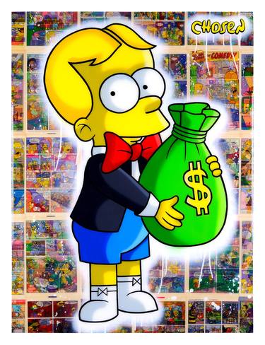 The Simpsons "Richie Rich Bart" thumb