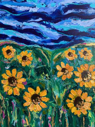 Field of Sunflowers thumb