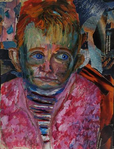 Print of Expressionism Children Paintings by Siobhan Dempsey
