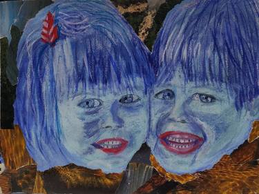 Print of Portraiture Children Paintings by Siobhan Dempsey