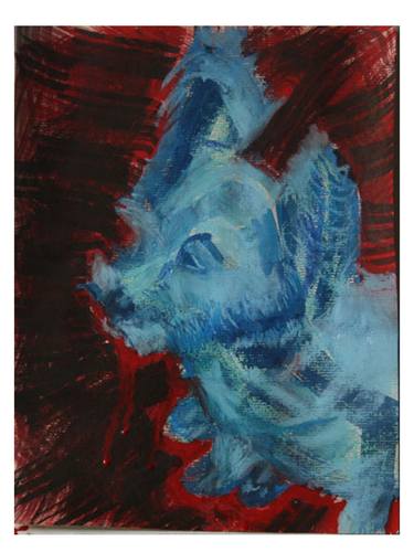 Print of Abstract Expressionism Animal Paintings by Siobhan Dempsey