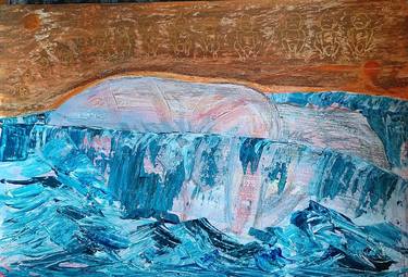 Print of Abstract Expressionism Seascape Paintings by Siobhan Dempsey