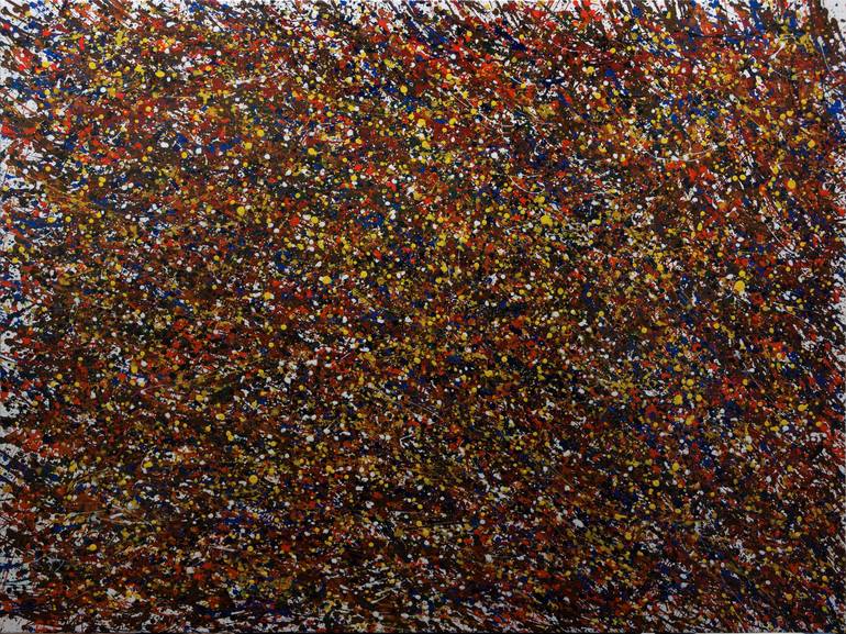 Original Abstract Expressionism Abstract Painting by Igor Chernenko