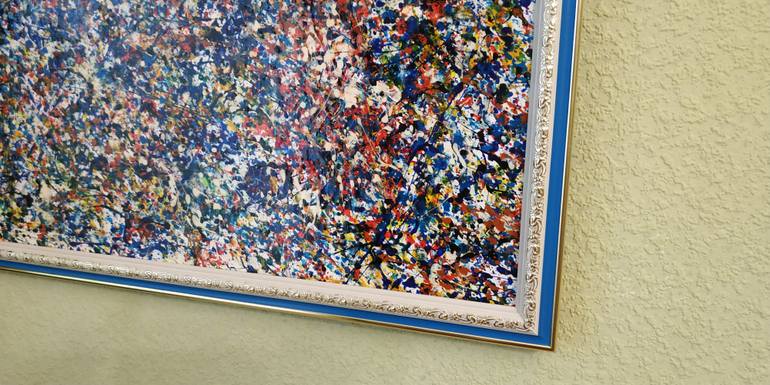 Original Abstract Expressionism Abstract Painting by Igor Chernenko