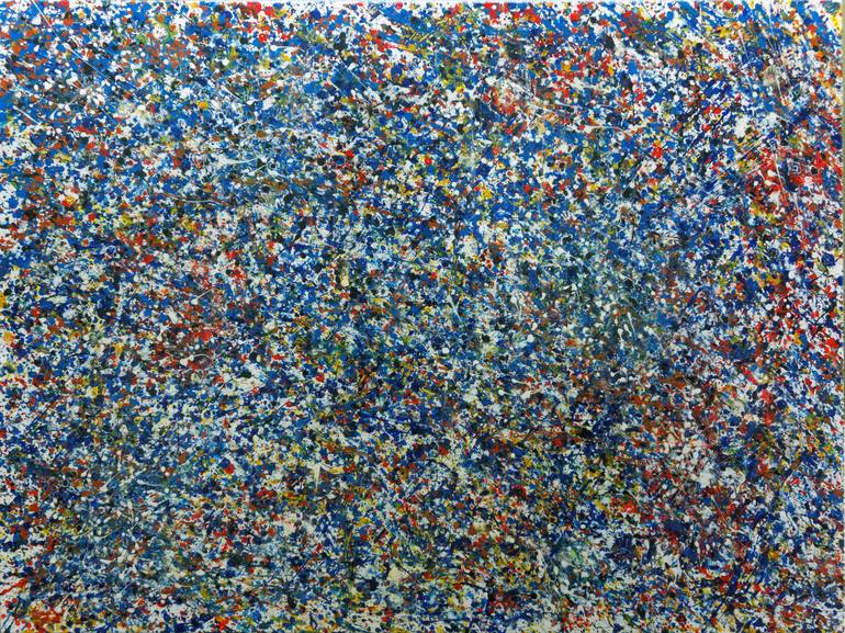 Original Abstract Expressionism Abstract Painting by Igor Chernenko