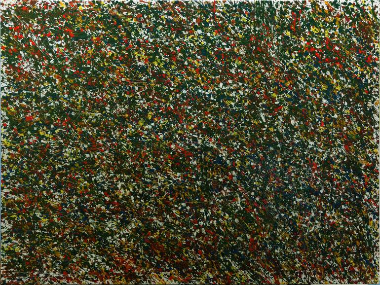 Original Abstract Expressionism Abstract Painting by Igor Chernenko