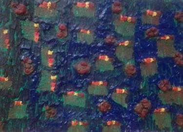 Original Abstract Nature Painting by Yeshaya Dank