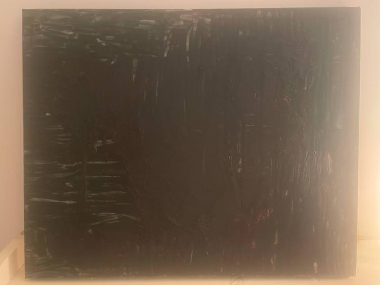 Original Conceptual Abstract Painting by Yeshaya Dank