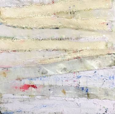 Original Minimalism Abstract Collage by Crystal Michaelson