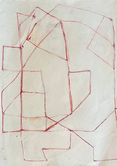 Original Minimalism Abstract Drawings by Crystal Michaelson