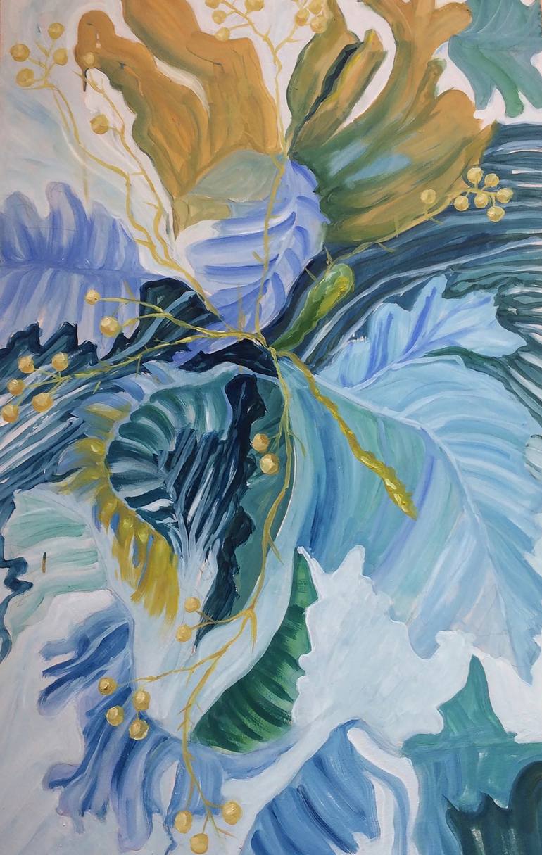 Beach Kale Blue - Print