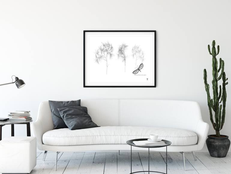Original Expressionism Nature Printmaking by Vitaliv Vinogradov
