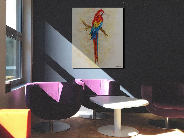 Original Realism Animal Painting by Isidor Kaisidi